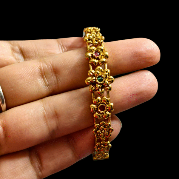 fj2274 nakshi polish floral bracelet for 2.4 and 2.6 sizes