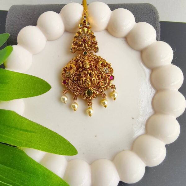 fj2483 Antique finish maang teeka