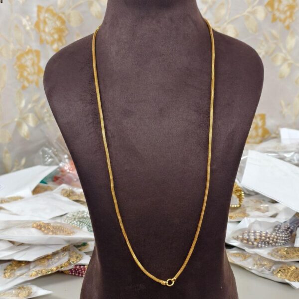 fj3036 box shape thali chain 30inches